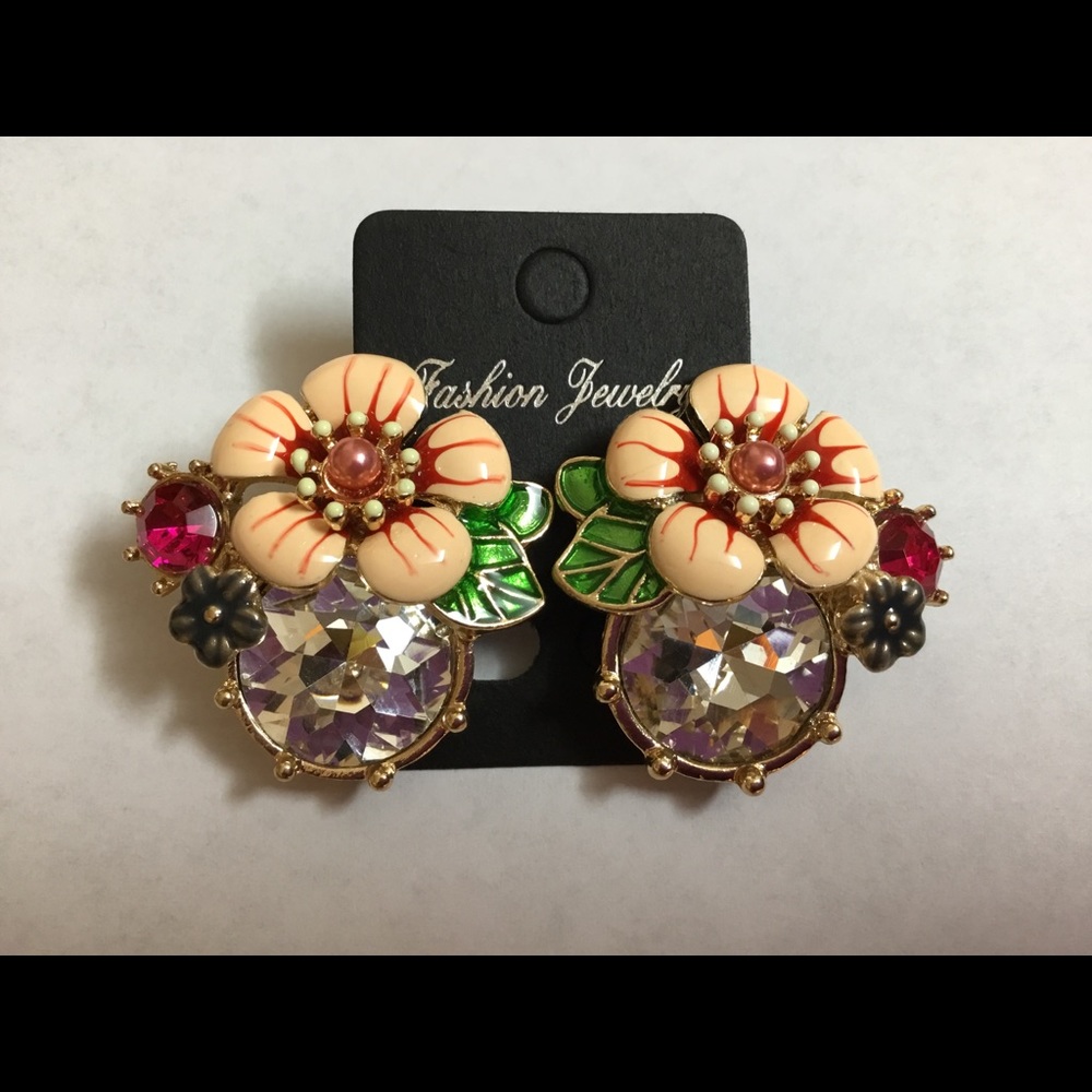 Cute Flower  Earrings